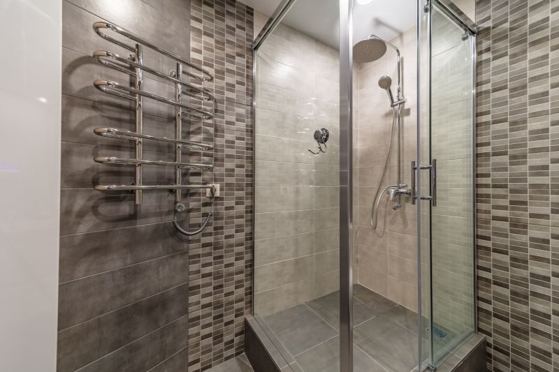 Stylish Shower with Tile Work